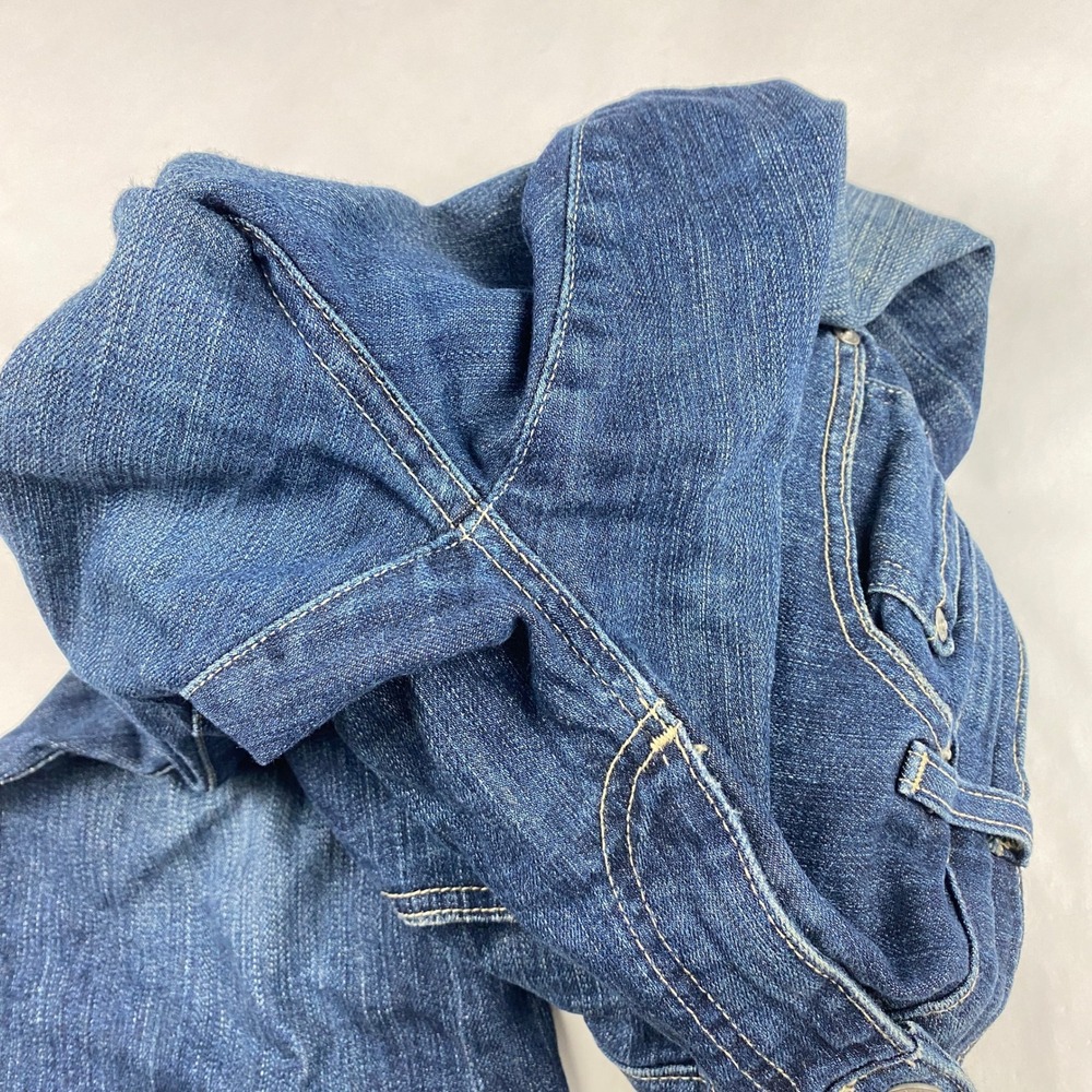 AG The Tomboy Relaxed Straight Crop Jeans Women's 28 Blue - Picture 7 of 14